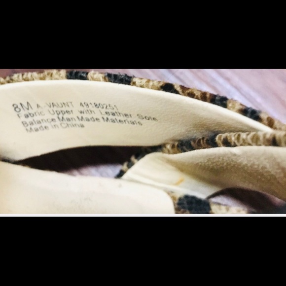 FRANCO SARTO LEOPARD PRINT PLATFORM HEELS - Picture 6 of 7